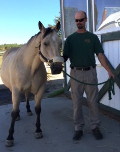 Greenleaf with an MSSPA horse